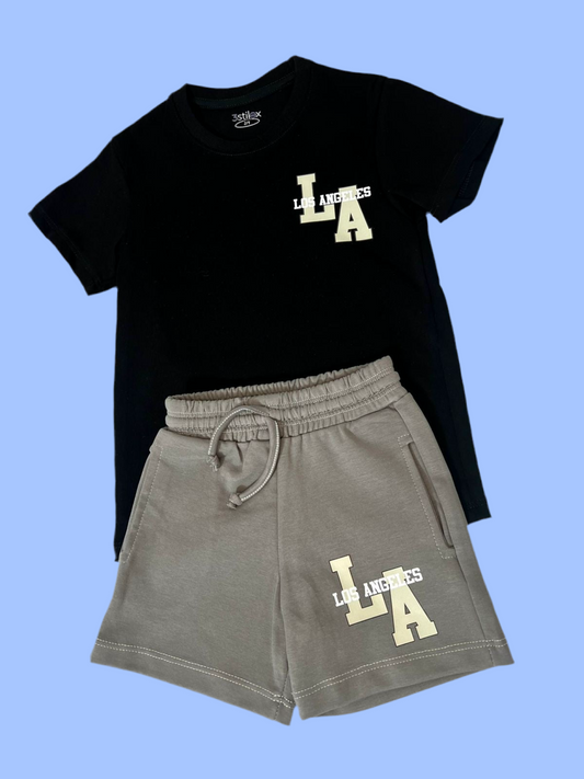 CONJUNTO CAMISETA+PANTALONETA LOS ANGELES