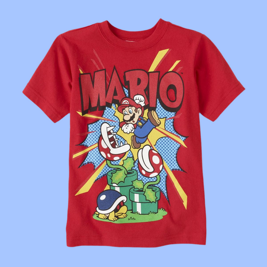 CAMISETA MANGA CORTA - SUPERMARIO